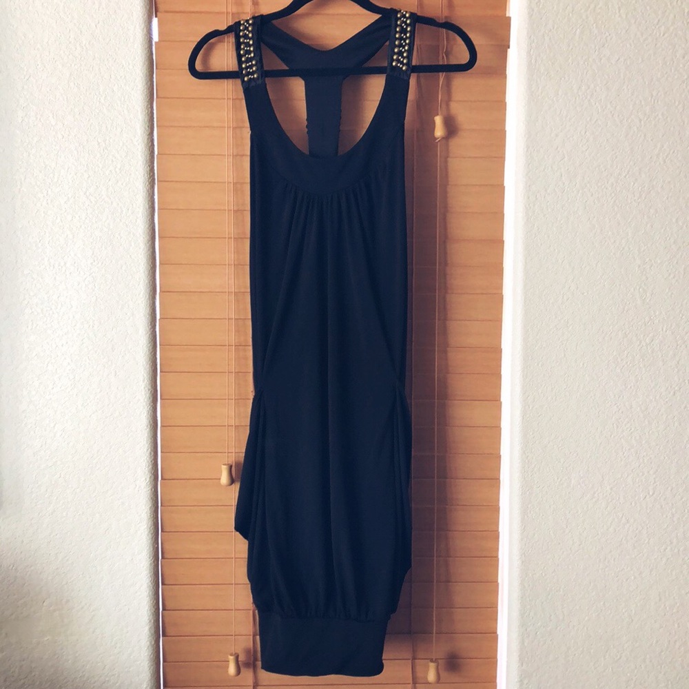 Torrid Plus Size Studded Banded Bottom Dress